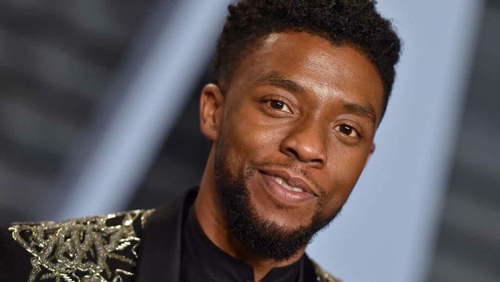 Headshot of Chadwick Boseman, who recently passed away from colorectal cancer